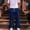 Dark Blue, variant on KLHDSF Men's Baggy Bootcut Sweatpants Wide Leg Flared Stretch Elastic Waist Drawstring Cotton Lounge Workout Casual Pants Beige L