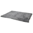 thumbnail image 5 of FurHaven Pet Products Long Faux Fur & Velvet Water-Repellent Pet Blanket for Dogs & Cats - Gray, Large, 5 of 12