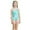 Z04-Mint Green, variant on MUXiin Girls Size 10 Swimsuit One Piece Tankini Embroidered Details One-Piece Swimsuit Quick Dry Stylish Design Beach Vacation Outfit Soft Little Girl Swimwear Sets