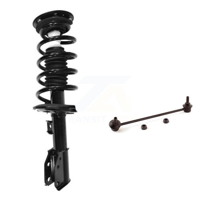 Transit Auto Front Right (Passenger Side) Complete Shock Assembly and TOR Link Kit for Car Chevrolet Equinox Pontiac Torrent KSS-105520