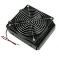 thumbnail image 3 of CPU Radiator Fan, Water Cooling Radiator, Black Aluminum For Computer CPU Water-cooled, 3 of 8