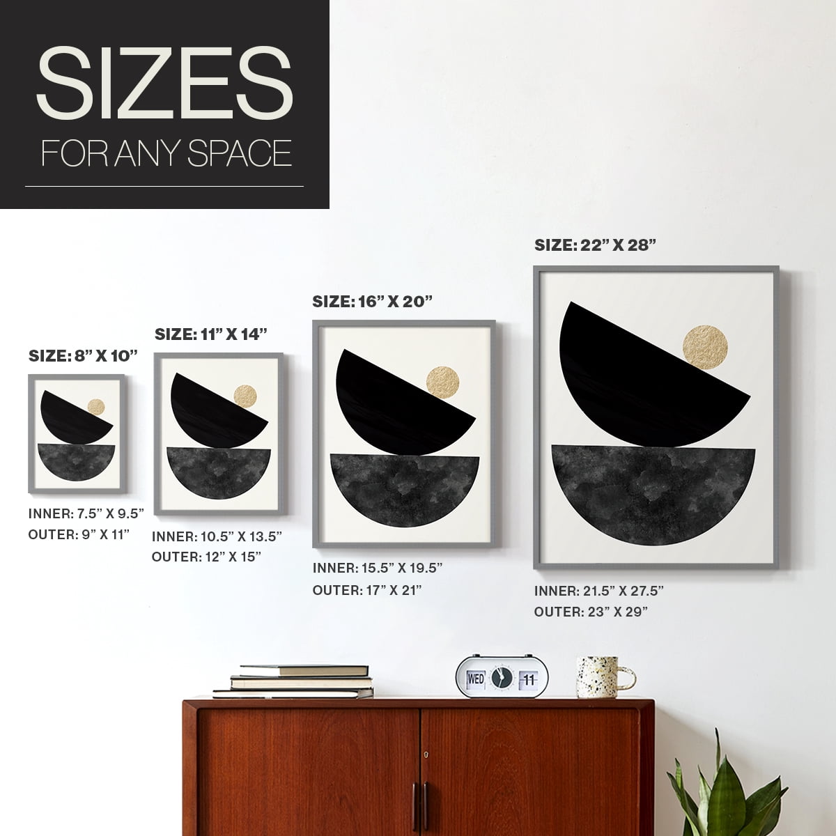 Delicate Balance in Paper Solid Wood 16 x 20 Framed Print