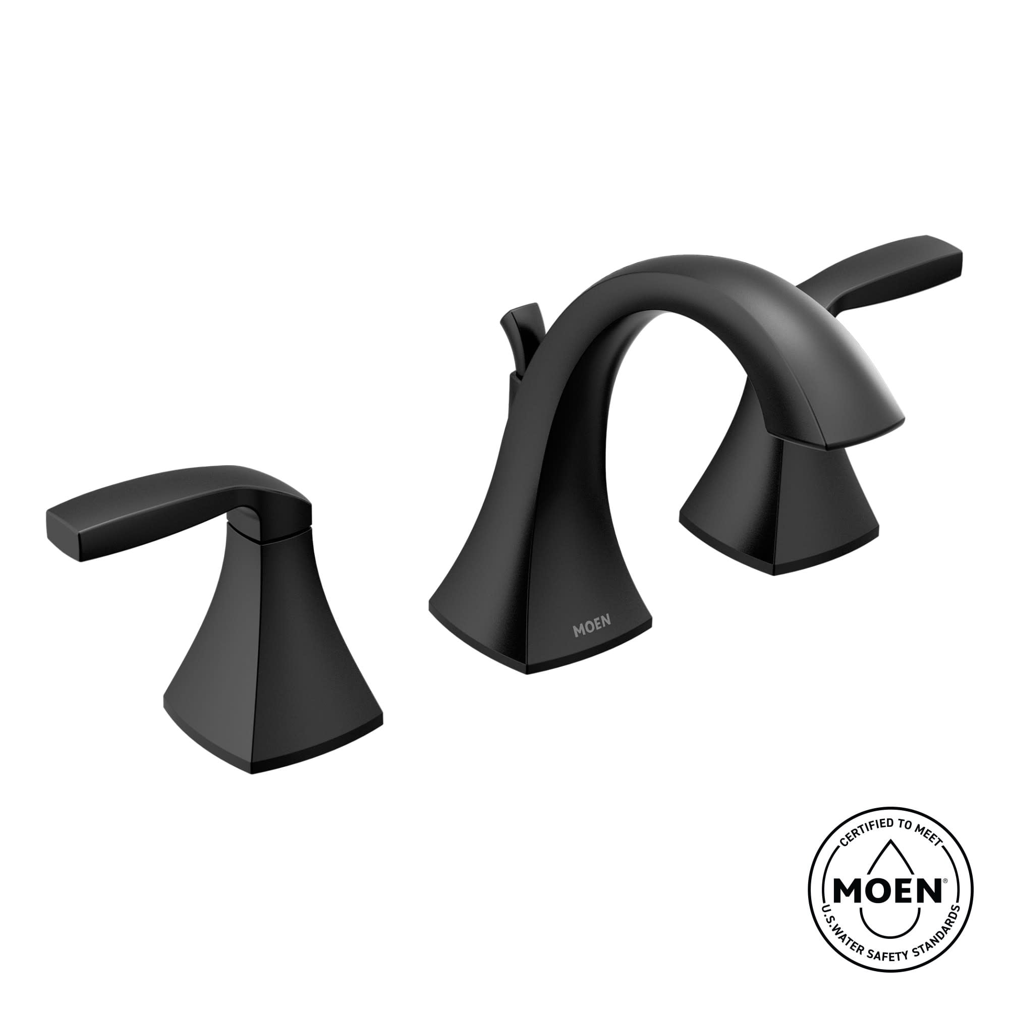Moen Voss Brushed Gold Two-Handle Bathroom Faucet