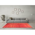 thumbnail image 3 of Ahgly Company Indoor Rectangle Oriental Orange Industrial Area Rugs, 7' x 9', 3 of 4