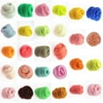 thumbnail image 2 of Needle Felting Wool Carded Wool Colour Pack 20G Brown Grey Red Pink Blue Neutral, 2 of 5