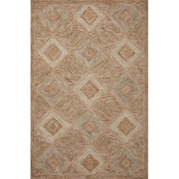 Loloi Varena Berry / Multi 5'-0" x 7'-6" Area Rug