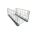 thumbnail image 2 of Under Sink Storage Rack Pull Out Shelf Expandable Organizer for Kitchen Bathroom Cabinet, White, 2 of 8