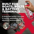 thumbnail image 3 of CorrosionX Rust Inhibitor, Industrial-Strength Dielectric Corrosion Prevention, Lubricant & Penetrant for Marine, Automotive, Electronics & RV Use, Protects Bolts, Cables, Engines, 16oz Trigger Spray, 3 of 8