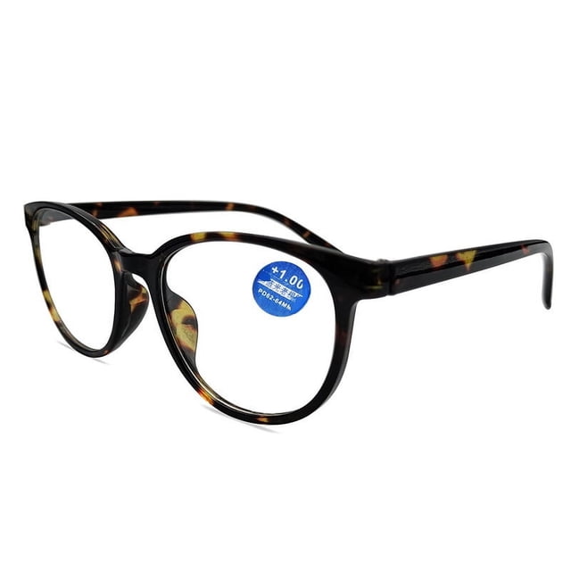 Gafas de presbicia con protección contra la luz azul Gafas de presbicia con montura completa impresas para mujeres mayores Gafas con patrón de moda para personas mayores