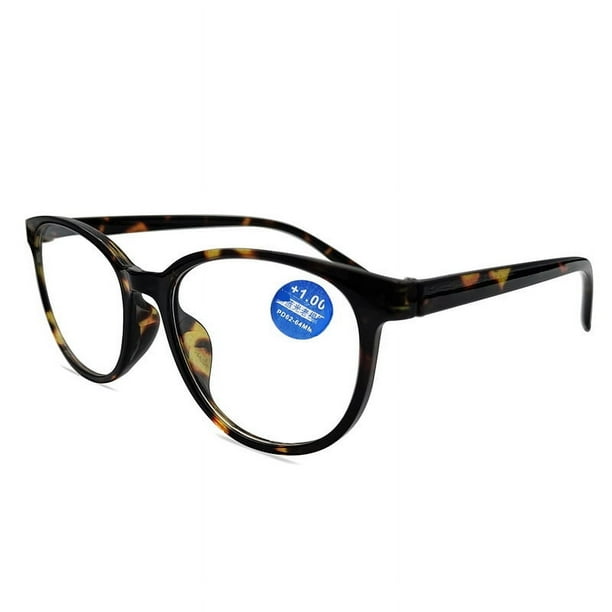 Gafas de presbicia con protección contra la luz azul Gafas de presbicia con montura completa impresas para mujeres mayores Gafas con patrón de moda para personas mayores