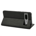 thumbnail image 5 of ELEHOLD for Google Pixel 6a Flip Wallet Case, Slim Shockproof Premium Vintage PU Leather Magnetic Closure Built-in Card Holders Kickstand Function Wallet Purse Case,black, 5 of 8