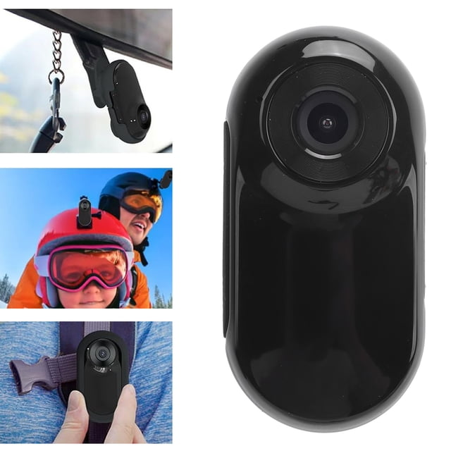 Cámara de Cuello para Mascotas, Pantalla LCD de 0.96 Pulgadas 6 Capas Lente de Vidrio ÓCTICO 350 MAH 170 PROCESOS CÁMARA DE DEPORTES DE MASCOTA DE GRAN ANGULAR PARA AL AIRE LIBRE