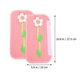 thumbnail image 3 of MasteelfCA 2pcs Refrigerator Door Handle Covers Decorative Kitchen Appliance Handle Covers, 3 of 7