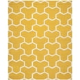 thumbnail image 2 of SAFAVIEH Cambridge Joshua Geometric Tessellation Wool Area Rug, Gold/Ivory, 9' x 12', 2 of 5