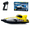 Yellow, variant on 25KM/H High-Speed Brushless RC Turbojet Speedboat, 2.4G Waterproof Design Vortex Jet Boat with Never-Capsize Technology & Cooling System for Hobbyist - RTR