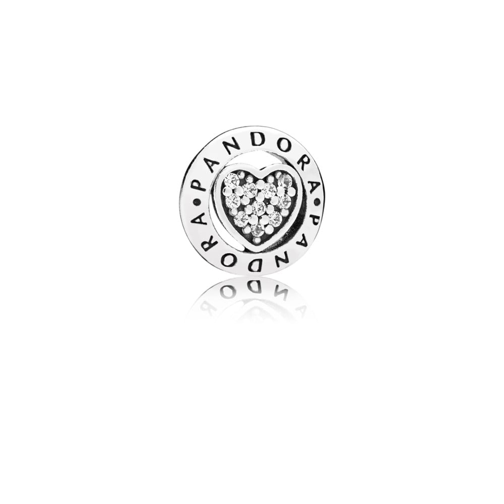 PANDORA - Pandora Logo Petite Element In Sterling Silver - Walmart.com