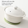 thumbnail image 4 of YAOMOBB Dessous de Verre de Qualité Alimentaire Dessous de Verre Moderne en Silicone Résistant à la Chaleur Antidérapant Protection de Table de Comptoir de Cuisine Rond Mug Café Thé Tasse Pot Support Tapis Dessous de Verre en Silicone, 4 of 7