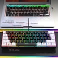 thumbnail image 4 of Keyboard,V700bw X100 Usb 61-key Wired Wired X100 Usb Computer Usb Computer And With 61-key Wired Led Dpi Wired Led Wired Wired Kit With Dpi Pc Laptop Buzhi Bundle Usb And Eryue, 4 of 6