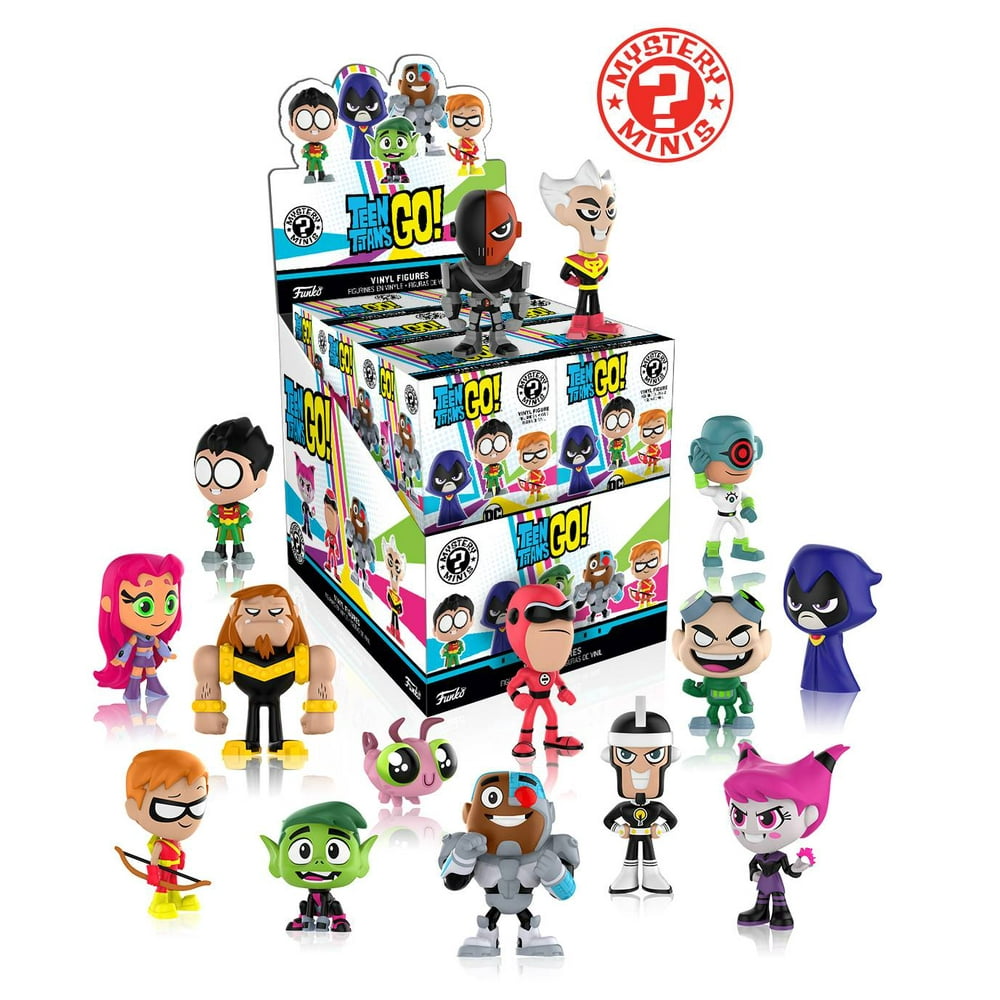 Funko Mystery Mini- Teen Titans Go! (one mystery figure) Walmart Exclusive - Walmart.com