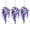 C, variant on Wisteria Branch Acrylic Sun Catcher Window Decor, 5.91x3.15 Inch Colorful Floral Light Catcher Panel, Stained Glass Effect Hanging for Indoor Outdoor Patio Garden Decoration