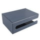thumbnail image 4 of Caja de pañuelos transparente para colgar en la pared, caja de pañuelos de acrílico transparente para el hogar, el hotel, el baño, la cocina, color negro L, 4 of 15
