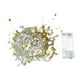 thumbnail image 2 of Adorno de luz con cuentas LED Strade Fareast Limited Resistente al agua Navidad oro, 2 of 8
