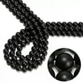 thumbnail image 2 of K-KED Black Onyx Matte Round Beads 6mm 8mm 10mm Approx 15.5" Strand-6mm, 2 of 6