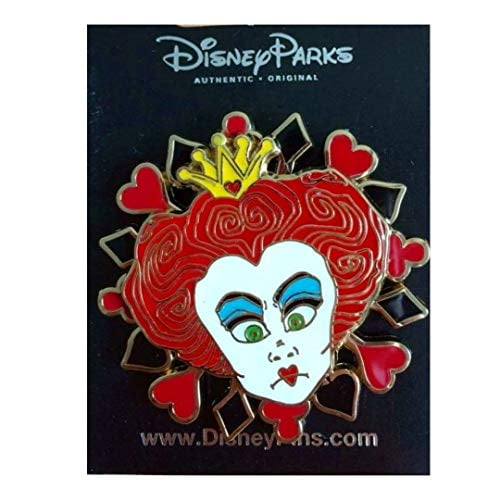 Pin 1 Disney Shanghai Exclusive Queen Of Hearts Spinner Pin Walmart Com Walmart Com