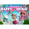 thumbnail image 2 of Super Kitties Theme Party Supplies Backdrop Super Kitties Birthday Party Decorations Photo Booth Banner Props, 2 of 2