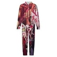 thumbnail image 4 of Hazbin Hotel One Piece Pajama Hooded Union Suit PJs Sleepwear, 4 of 7