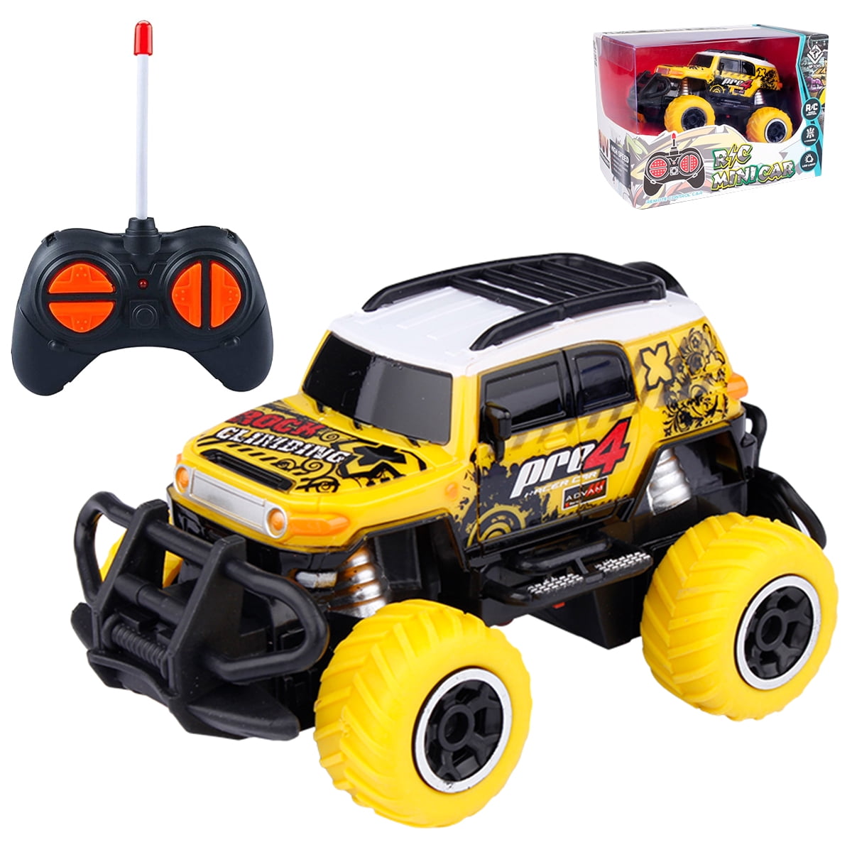 12V RC Radio Remote Control off Road Electric Race Racing Mini Car Toy For Kids 