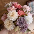 thumbnail image 3 of Vibrant Artificial Dahlia Flowers: For Stunning Decor For Weddings & Home Elegance!, 3 of 8