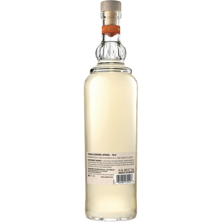 【CAZADORES】テキーラ⭐︎ 750ml レポサド カサドレス レポサド テキーラ 750ml (アルコール度数 40