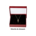 thumbnail image 3 of Collar Gargantilla Letra T Horoz Oro 10K 45cm, 3 of 4