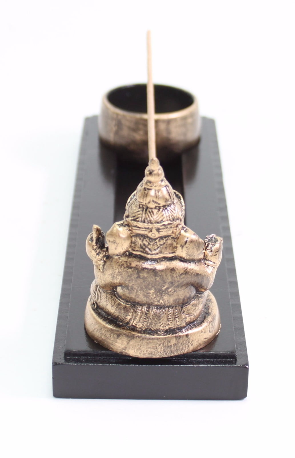 Elephant Ganesha Zen Incense Burner Candle Holder with Candle Home Decor Gift G16279