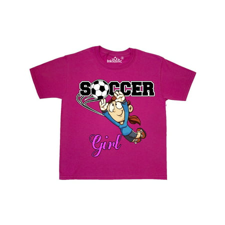 Soccer Girl Goalie Youth T-Shirt