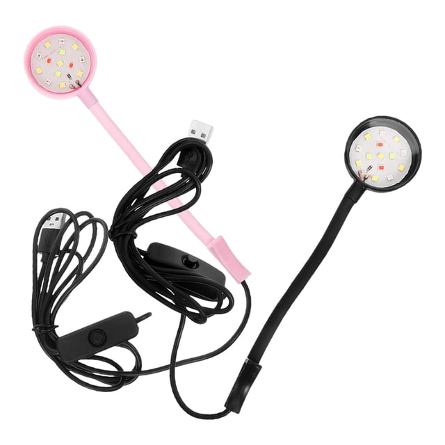 MERRYHAPY 2Ud LED Acuario Con Pinza Multicolor Y Resistente Para Uso En Peceras