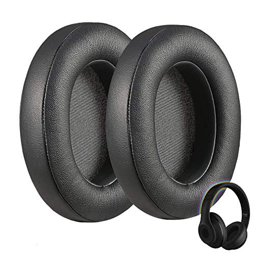 Pads for Beats Studio 3 Wired & Wireless, B0500, B0501 Headphones, Replacement Foam Ear Pad, Left/Right Pair (Black) - Walmart.com
