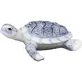 thumbnail image 4 of Ming Terracotta Blue And White Feng Shui Celestial Sea Turtle Statue 7.5"Wide, 4 of 8