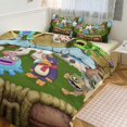 thumbnail image 6 of My Singing Monsters Printing Bedding Sets Decorative 3 Pieces Bedding Set(1 Duvet Cover Set 2 Pillow Shams) 86"x70", 6 of 8
