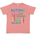 thumbnail image 3 of Inktastic Autism Support Slogan Boys or Girls Toddler T-Shirt, 3 of 5