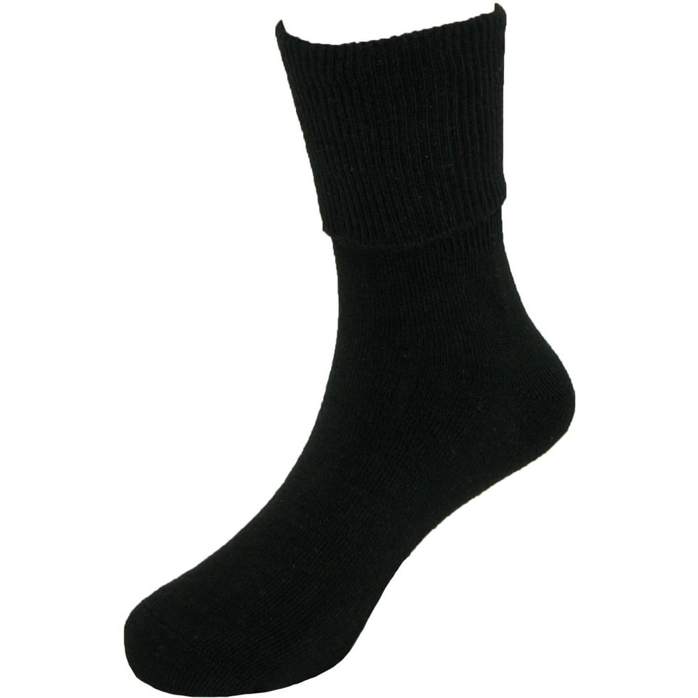 Jefferies Socks - School Uniform Seamless Turn Cuff Anklet Socks (6 ...