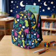 thumbnail image 3 of DISNIMO School Backpack for Kids Dinosaur Print 17 Inch Lightweight Bookbag with Padded Shoulder Straps Primary Middle School Bag Casual Daypack, 3 of 7