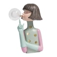thumbnail image 5 of FITYLE Creative Night Light Resin Table Lamp Girl Statue Birthday Gift Lighting Bedside Lamp Desktop Decoration for Entryway Bedroom light green, 5 of 10