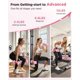 thumbnail image 4 of Set de mancuernas ajustables 5 en 1 FEIERDUN, pesos de 10/8/6/4/2 lbs para mujer, juego dual estable ajustable en 1 segundo para gimnasio en casa y exteriores, 4 of 9