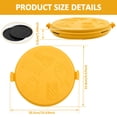 thumbnail image 6 of FKSZLL Microwave Grill Pan Toaster Sandwich Maker Microwave Toaster Non Stick Detachable Panini Maker, Fast Grilled Cheese Toastie Sausage for Home, 10.4 x 9.4 x 1.3inch, 6 of 9