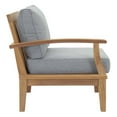 thumbnail image 4 of Modway Marina 2 Piece Outdoor Patio Teak Set in Natural Gray, 4 of 6