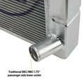 thumbnail image 5 of Speedway Motors Chevrolet SBC/BBC Universal Lightweight Aluminum Radiator, 28 Inch Width, Premium Performance with Maximum Cooling, Easy Installation to any Build, 5 of 13
