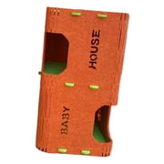 S SERENABLE Cat Climbing Tree Enclosed Climbing Cave Indoor Cats Portable Rest Cat House Height 60 cm