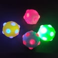 thumbnail image 4 of Flmtop Dog Molar Ball Bite Resistance Safe TPR LED Dancing Ball Toys for Dog Random Color, 4 of 9